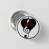 HERZknopf Button (Vorne & Hinten)
