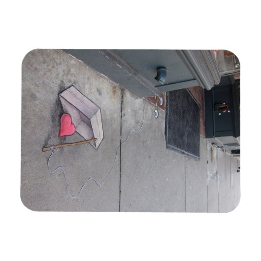 Herzköder Magnet (Horizontal)