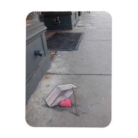 Herzköder Magnet (Vertikal)