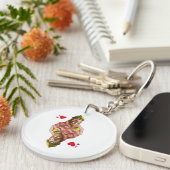 Herzkönig Schlüsselanhänger (Vorderseite rechts)