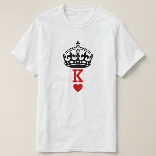Herzkönig T-Shirt (Design vorne)