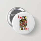 HERZKÖNIGIN BUTTON (Vorne & Hinten)