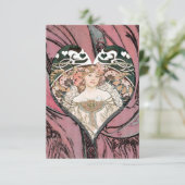 Herzkönigin Einladung (Stehend Vorderseite)