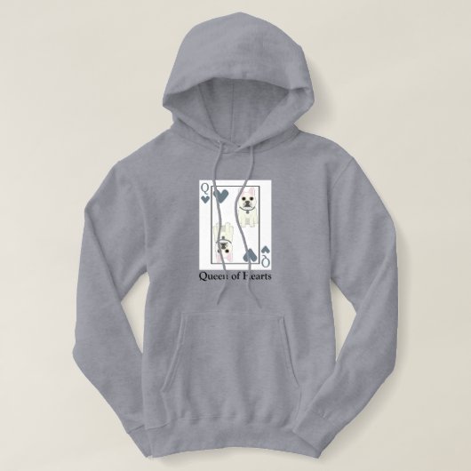 Herzkönigin Hoodie (Design vorne)