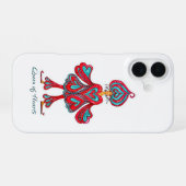 Herzkönigin iPhone 16 hülle (Rückseite (Horizontal))