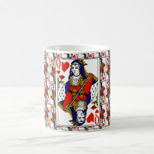 Herzkönigin-Kaffeetasse Kaffeetasse