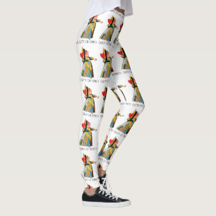 Herzkönigin Klassisches Alice im Wunderland Leggings