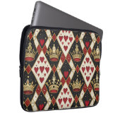 Herzkönigin Laptopschutzhülle (Vorne Rechts)