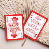 Herzkönigin Las Vegas Bachelorette Einladung