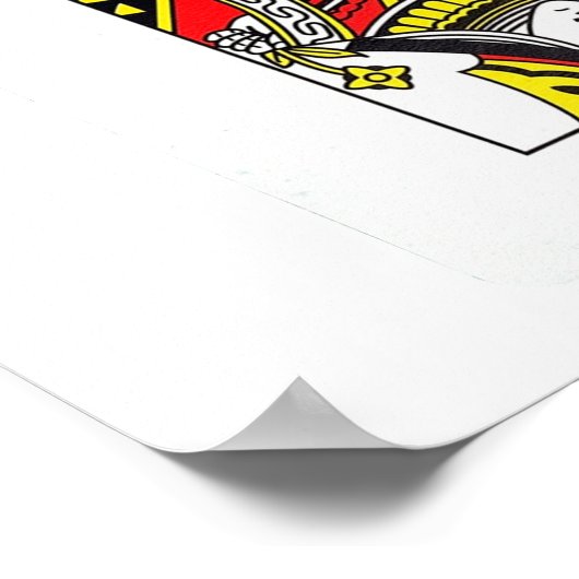 HERZKÖNIGIN POSTER (Ecke)