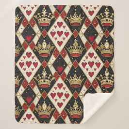 Herzkönigin Sherpadecke