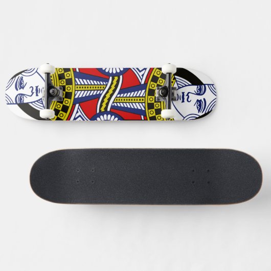 Herzkönigin Skateboard (Horizontal)