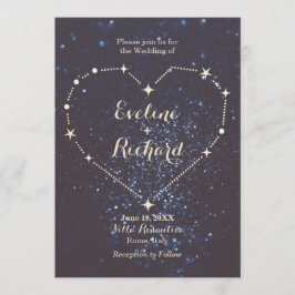 Herzkonstellation Einladung