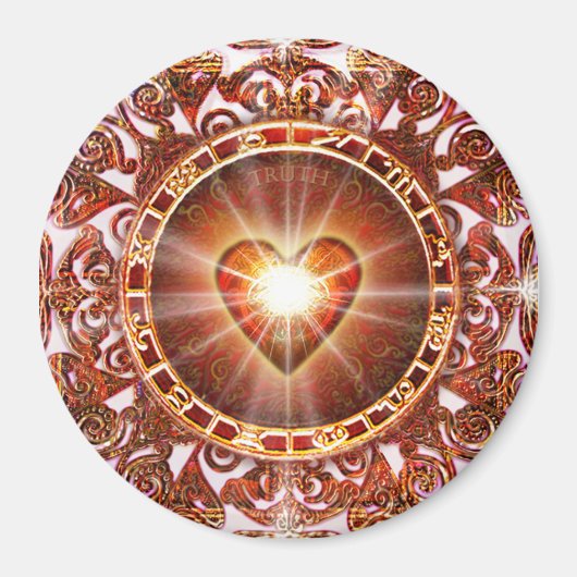 Herzkonstellation Magnet (Vorne)