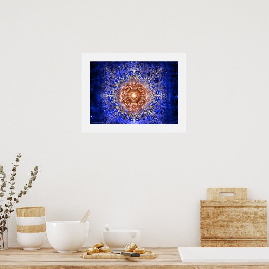 Herzkonstellation Poster (Küche)