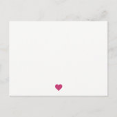 Herzkorrespondenzkarten Postkarte (Vorderseite)