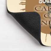 Herzkrankenschwester Caduceus Mousepad (Ecke)