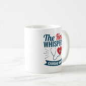 Herzkrankenschwester der Herzflüsterer Kaffeetasse (VorderseiteRechts)