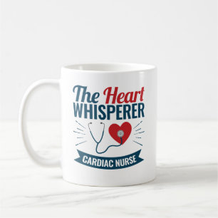Herzkrankenschwester der Herzflüsterer Kaffeetasse