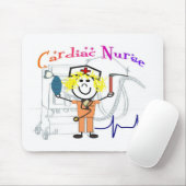 Herzkrankenschwester-einzigartige und entzückende mousepad (Mit Mouse)