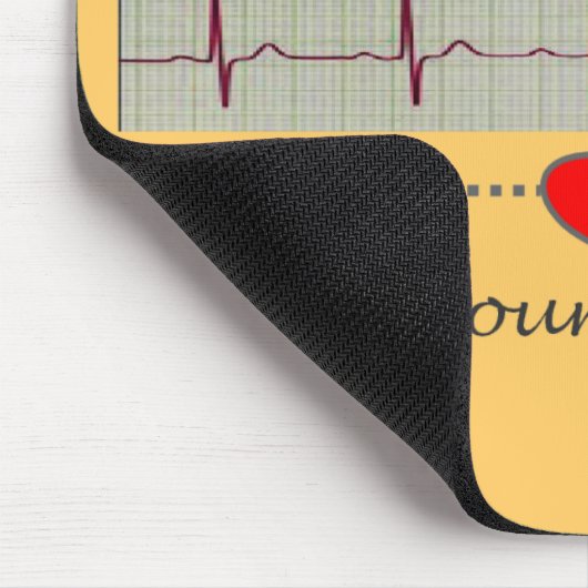 Herzkrankenschwester-Geschenke Mousepad (Ecke)