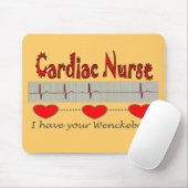 Herzkrankenschwester-Geschenke Mousepad (Mit Mouse)