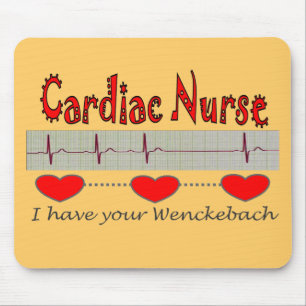 Herzkrankenschwester-Geschenke Mousepad