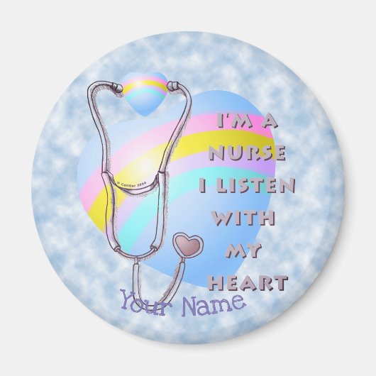 Herzkrankenschwester Magnet (Vorne)