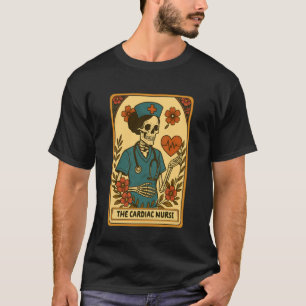 Herzkrankenschwester Tarotkarte Medizin-Student Sk T-Shirt