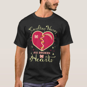 Herzkrankenschwester Valentine ICU CVICU Kardiolog T-Shirt
