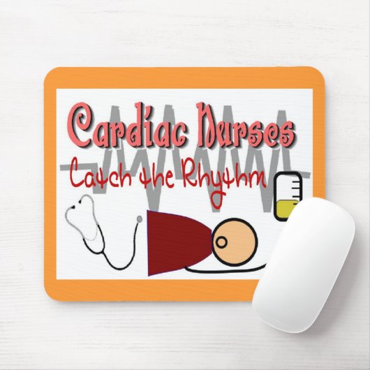 HERZkrankenschwestern "FANGEN den RHYTHMUS " Mousepad (Mit Mouse)