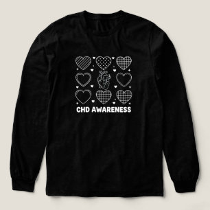 Herzkrankheit-Bewusstseinsmonat Februar Tri-Blend Shirt