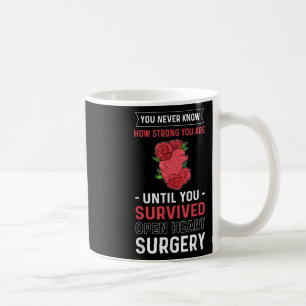Herzkrankheit Monat. Herzliche Operation. Herzgesu Kaffeetasse