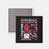 Herzkrankheiten: HerzValentin Magnet (Vorderseite/Rückseite)