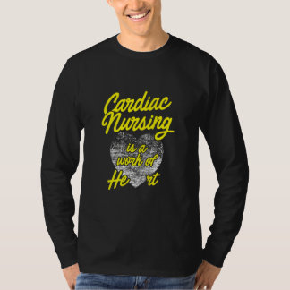 Herzkrankheiten Nurse Kardiologie Klinik Krankenpf T-Shirt