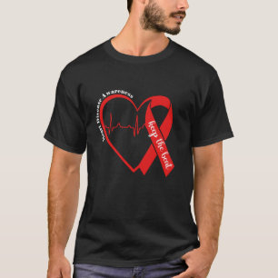 Herzkrankheiten Sensibilisierung für Herzkrankheit T-Shirt