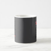 Herzkrankheitsmonat Suprt Walk Tee Kaffeetasse (Mittel)