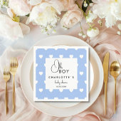 Herzkranz Babydusche Serviette