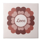 Herzkranz Fliese (Vorderseite)