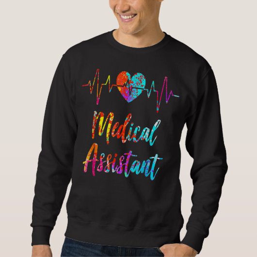 Herzkranzassistent Herzklopfen Sweatshirt (Vorderseite)