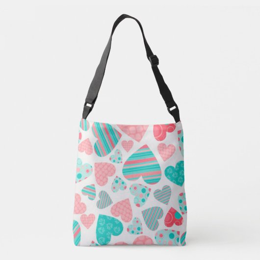 Herzkranzbeutel Tragetaschen Mit Langen Trägern (Rückseite)