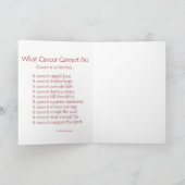 Herzkrebs im Frühjahr kann keine Grußkarte aktivie Karte (Innenseite)