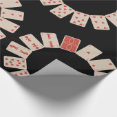 Herzkreislauf zum Kartenspielen Geschenkpapier