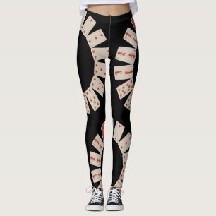 Herzkreislauf zum Kartenspielen Leggings