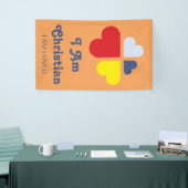 Herzkreuz Banner (Messeveranstaltung)