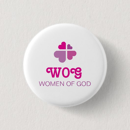 Herzkreuz Button (Vorderseite)