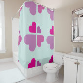 Herzkreuz Duschvorhang (Beispiel)