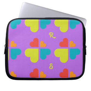 Herzkreuz Laptopschutzhülle