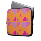 Herzkreuz Laptopschutzhülle (Vorderseite Links)