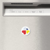 Herzkreuz Magnet (In Situ (Geschirrspüler))